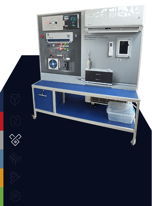 Maqueta Climatizacion Calefaccion