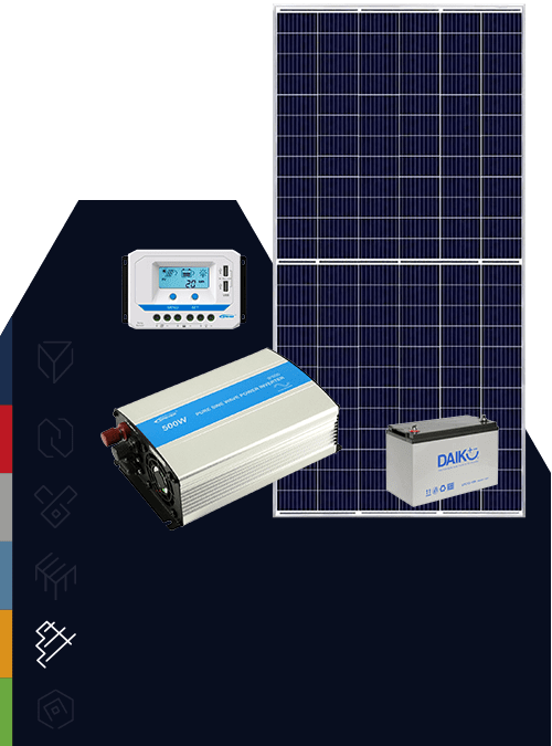 MALETA DE TRANSPORTE SOLAR-TOOL OFF-GRID 20W/12V